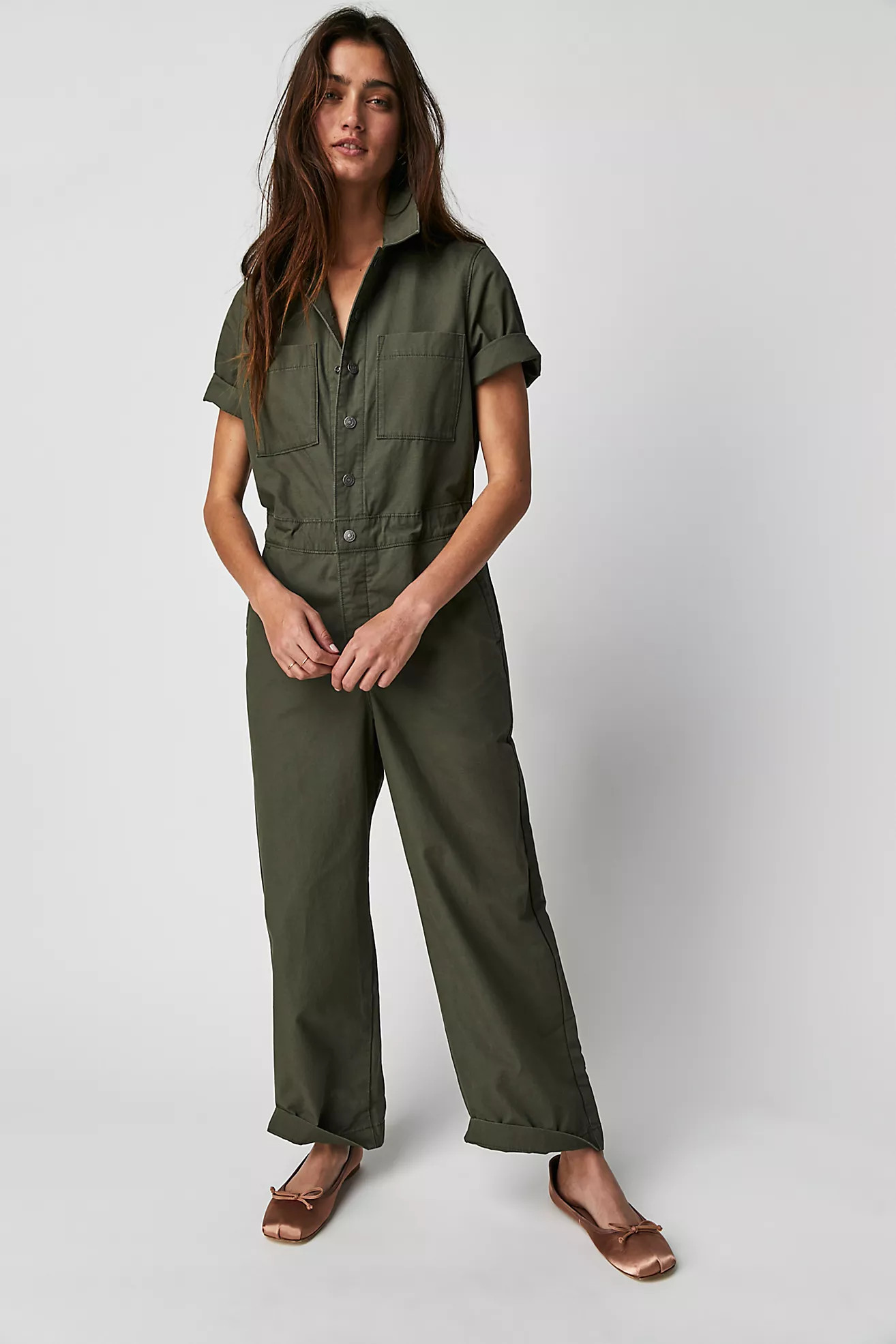 Levi's Short Sleeve Boilersuit | Free People (Global - UK&FR Excluded)