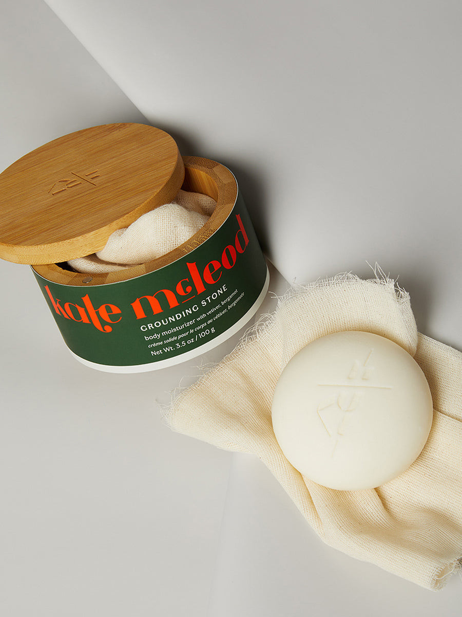 Grounding Stone | Deep Moisturizing Lotion Bar | Kate McLeod