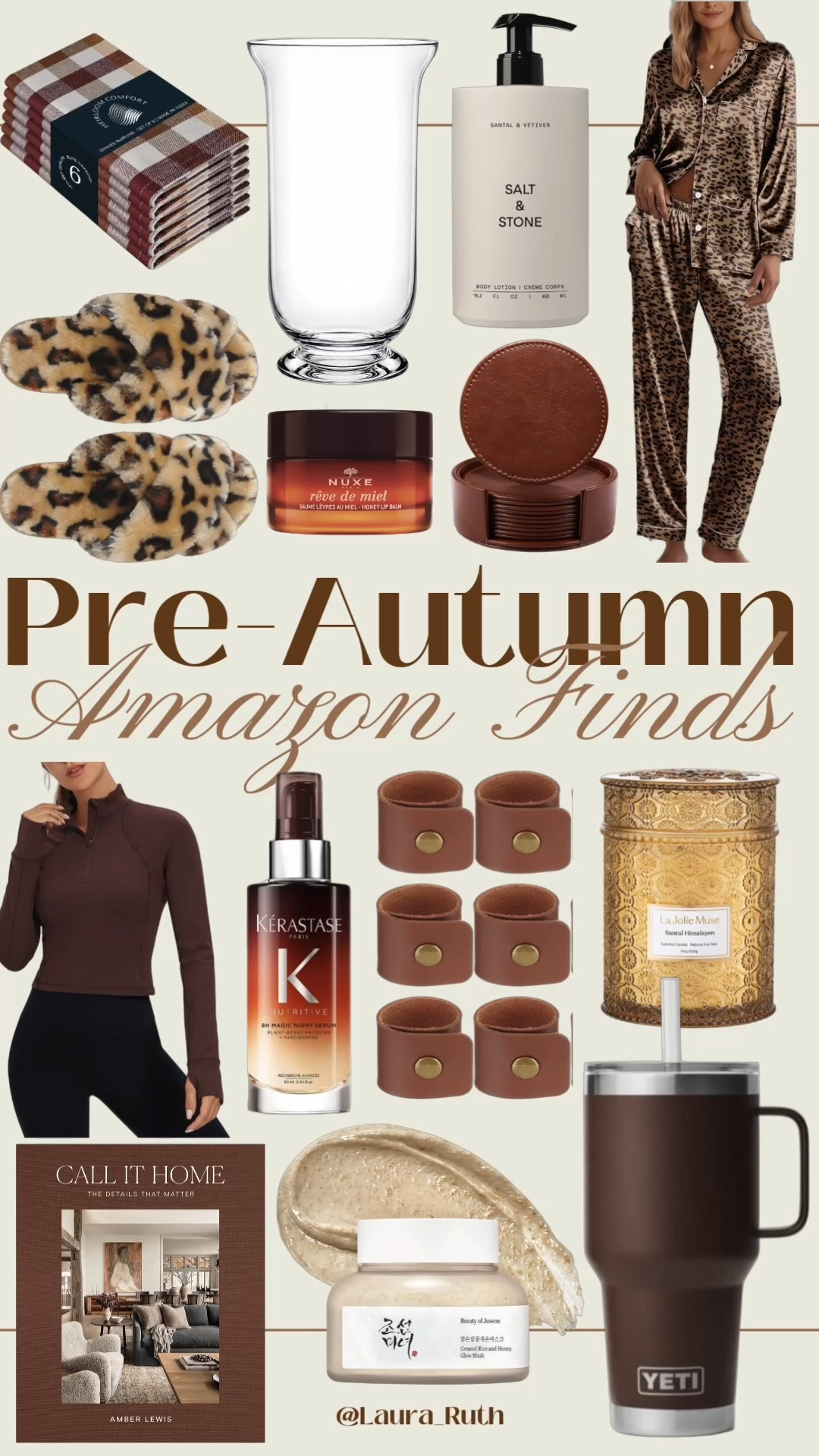 Pre-Autumn Amazon finds 🤎✨ Think cosy layers, leopard print, warm neutrals, little home details, and all the things that make the transition into fall feel extra good.

#LTKuk #LTKautumn #LTKhome