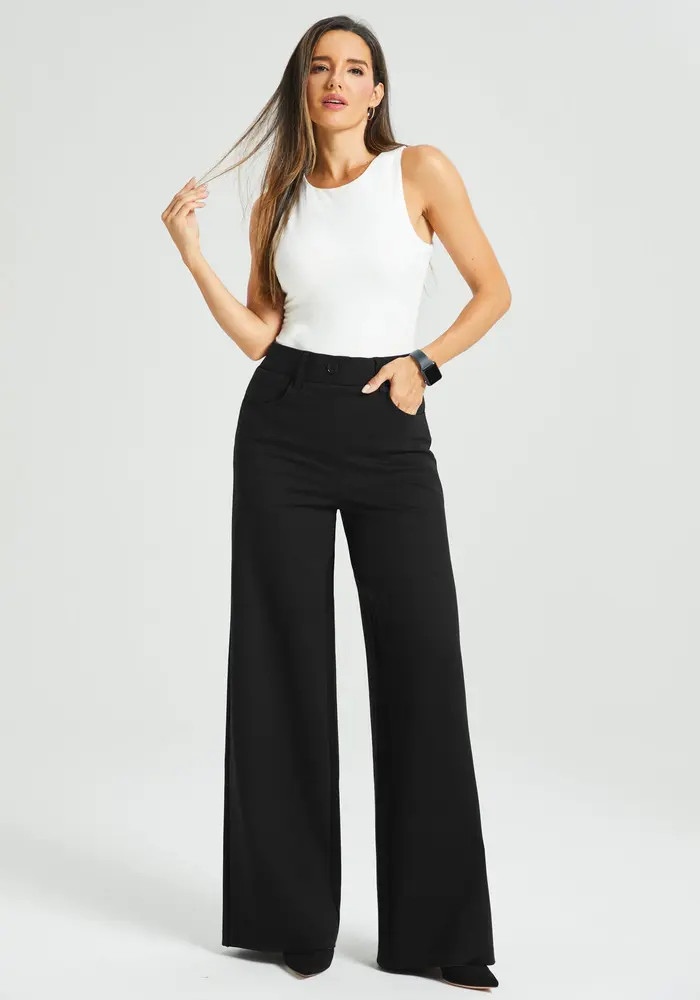 7-Pocket DPYP Dress Pant Yoga Pant | Wide | Nordstrom