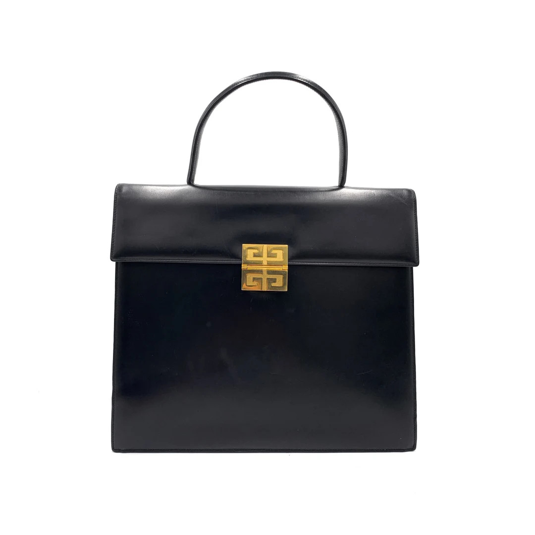 Authentic GIVENCHY Vintage 4G Logo Top Handle Bag | Etsy (US)