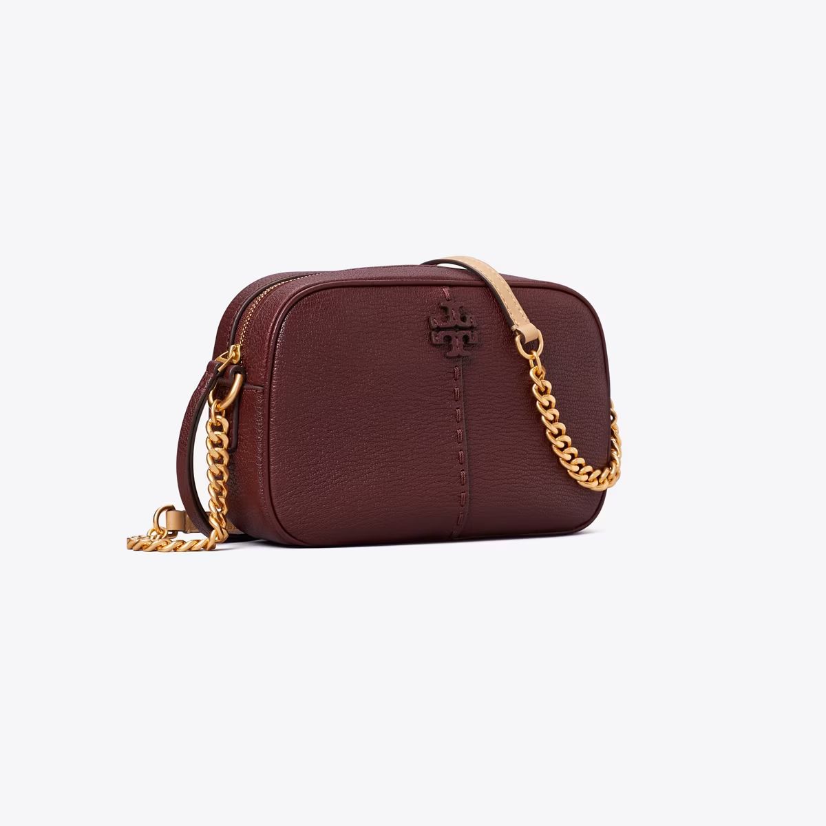 MCGRAW TEXTURED LEATHER CAMERA BAG | Tory Burch (US)