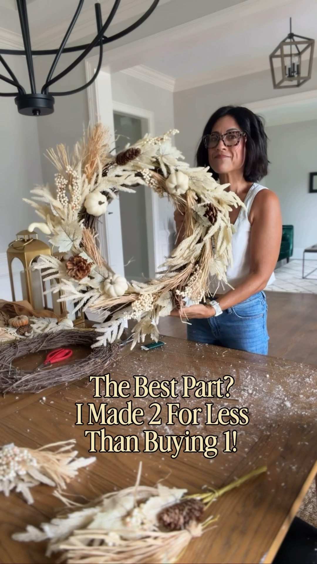 Today years old when I realized I could make my own fall wreaths using garland! 🍂 This easy fall home decor DIY is such a budget-friendly alternative to buying expensive finished wreaths. I love how simple it is to create a custom fall wreath with garland, a grapevine wreath and floral wire. Sharing everything I used to make these easy DIY fall wreaths at home!

#FallDecor #FallHomeDecor #FallWreath #DIYWreath #HomeDecor

#LTKSeasonal #LTKvlog #LTKHome