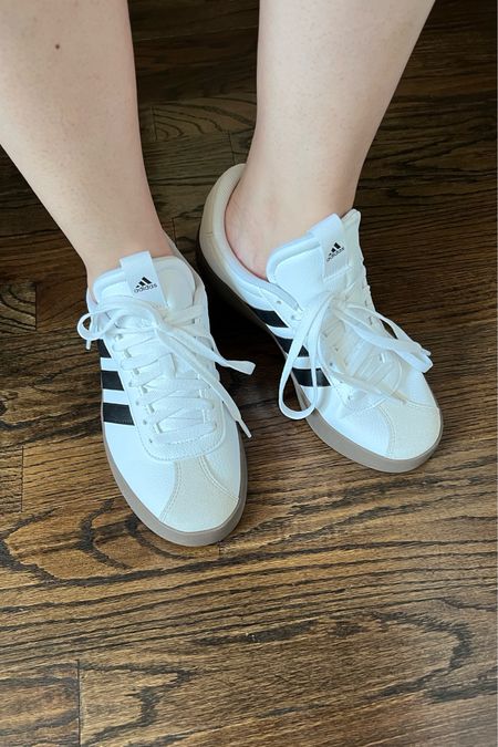 adidas VL Court 3.0 Sneaker. Size 8, still roomy enough to wear with socks. They are so cute and exactly the style I was looking for!

#LTKActive #LTKFindsUnder100 #LTKShoeCrush