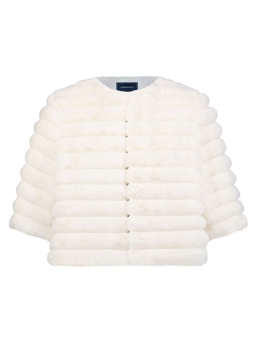 Faux Fur Cropped Jacket | Saks Fifth Avenue