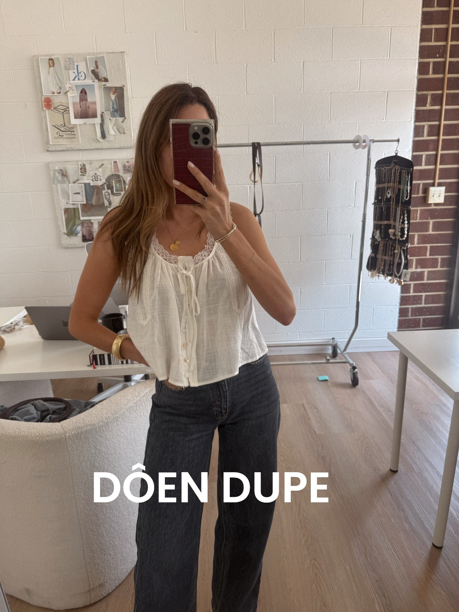 This #linentop is $40 compared to the Dôen $188 tank. A perfect dupe! 

#LTKFindsUnder100 #LTKFindsUnder50