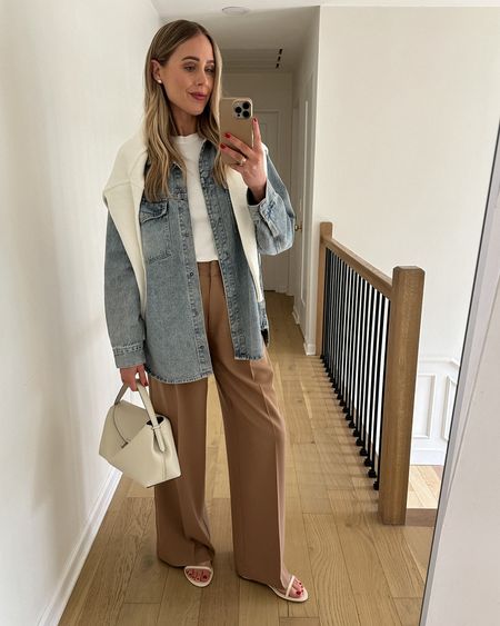 2024 Spring Capsule Wardrobe #springfashion #capsulewardrobe #springoutfit #springcapsule #cameltrousers #workwear #officeoutfit #springsweater #denimshacket #fashionjackson

#LTKSeasonal #LTKover40 #LTKstyletip