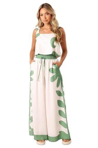 Petal & Pup Timothy Pant Set - Beige Green S | Amazon (US)