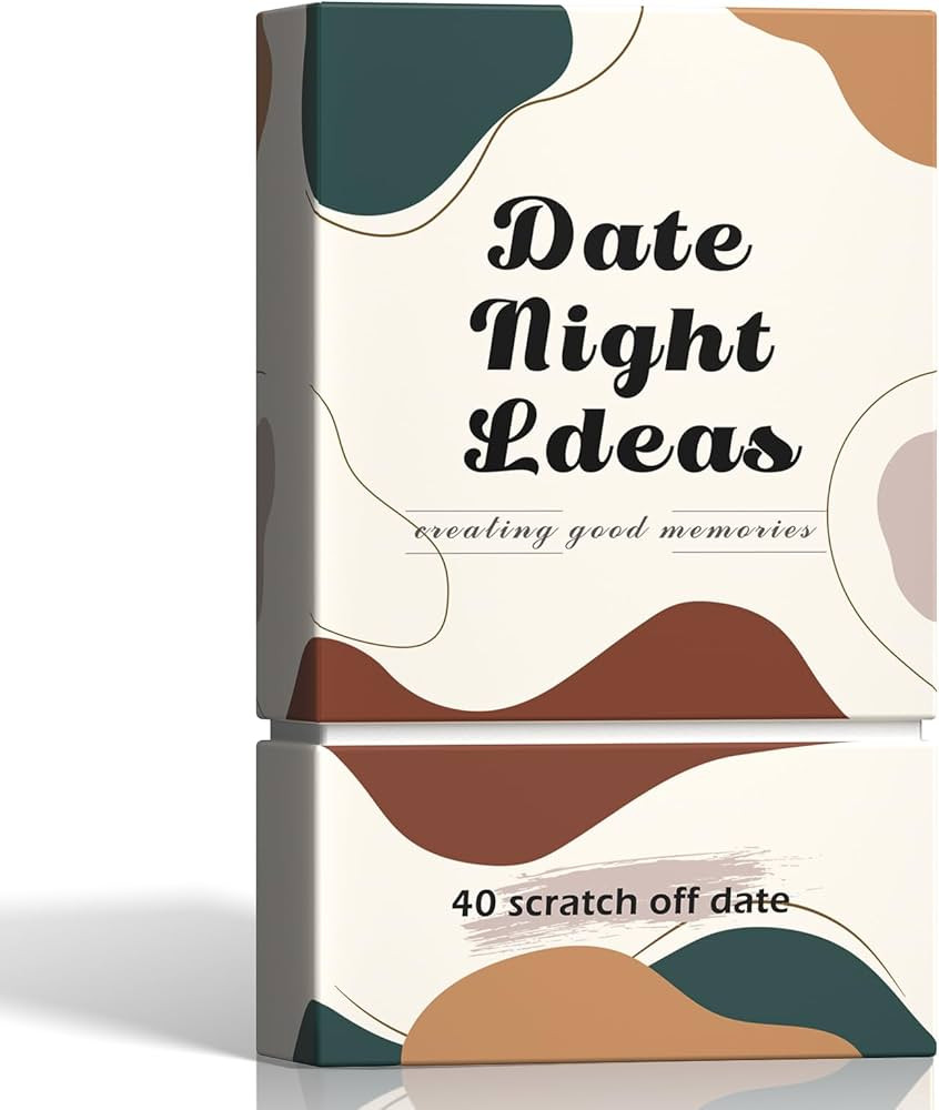 40 Scratch Off Date Night Ideas Cards, Romantic & Adventurous Engagement Couples Games Gifts, Ann... | Amazon (US)
