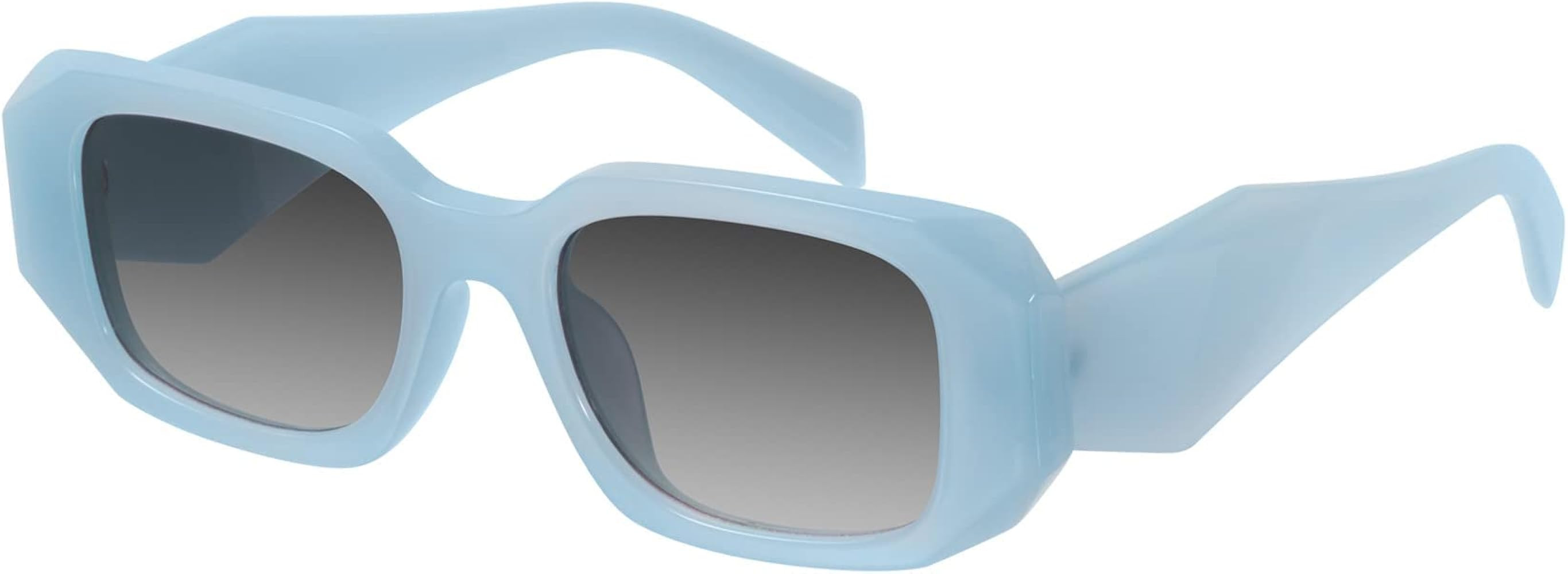 mosanana Trendy Rectangle Sunglasses for Women Men-Goulding | Amazon (US)