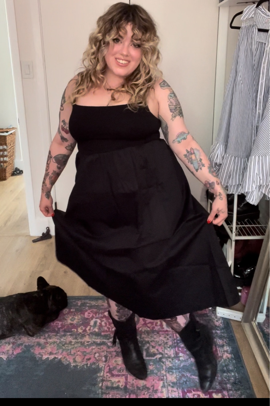 A work dress from my latest video 

#LTKcurves #LTKSeasonal #LTKworkwear