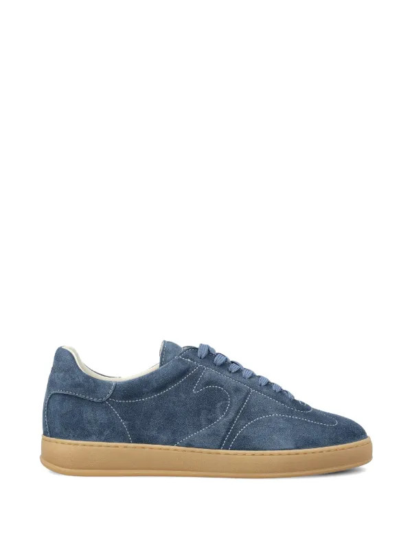 Tagliatore lace-up Suede Sneakers | Blue | FARFETCH | Farfetch Global