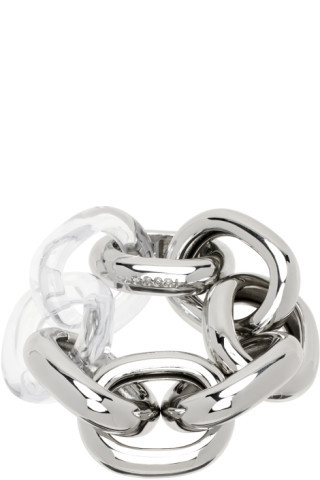 Silver Big Chain Bracelet | SSENSE