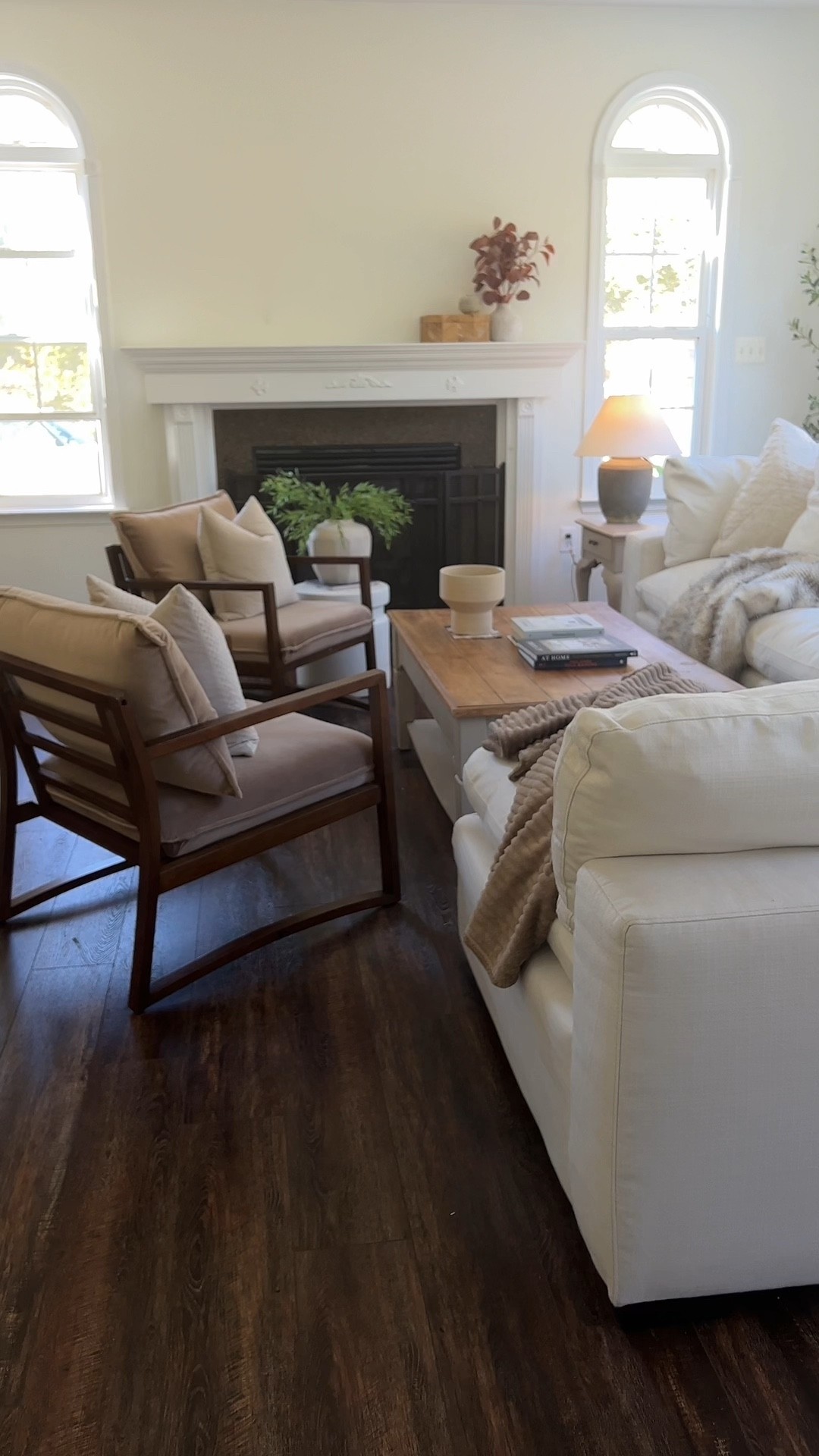 So glad I took a chance on these Higgins Sling Armchairs from #Target. They’re stunning and only took me about 15 mins to put together. Great quality and they’re actually comfortable! #Targetchair #accentchairs #targetdecor #targetfurniture 

#LTKSeasonal #LTKhome