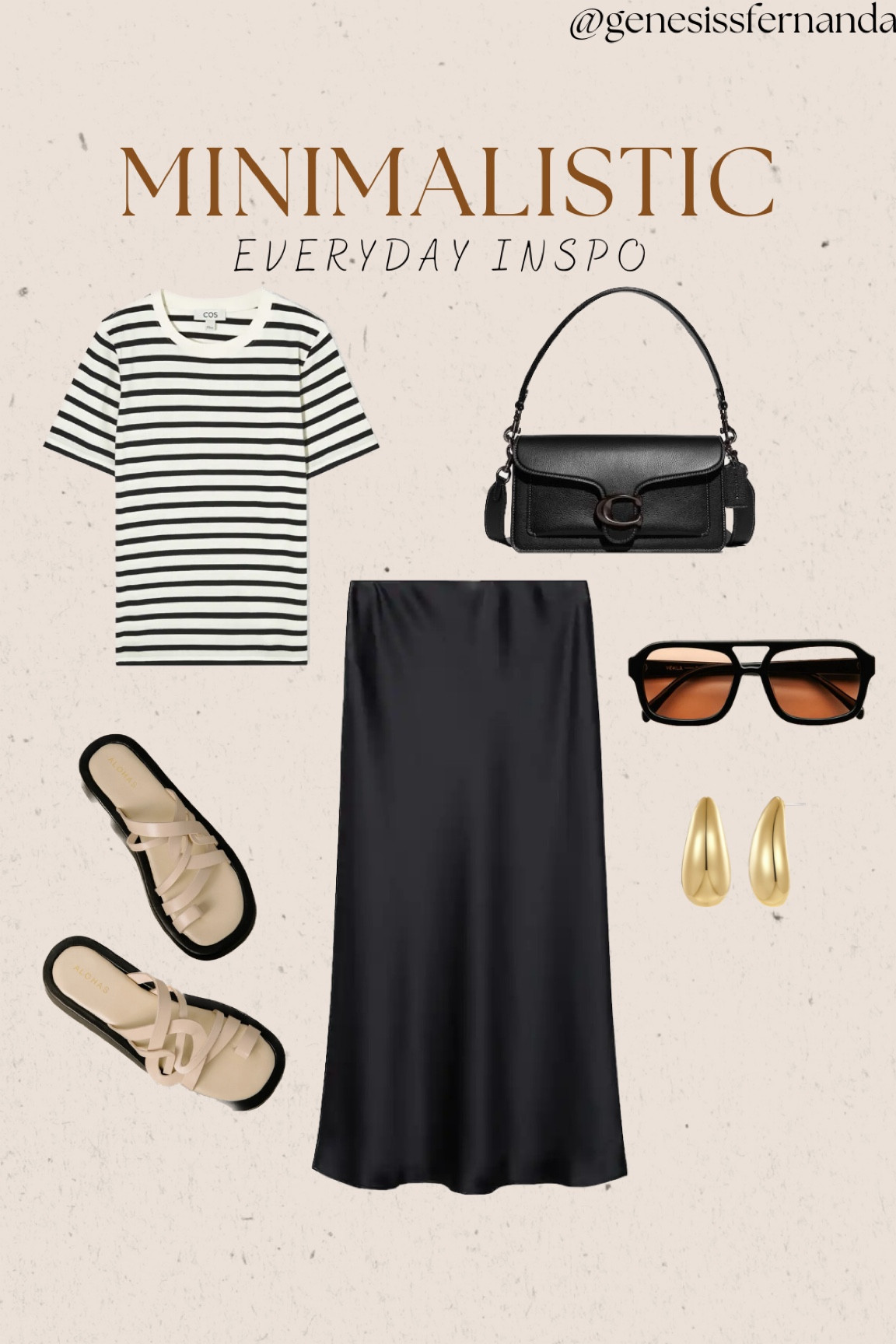 Casual look for the summer - black and white fit. 

minimalist looks | transitional outfits

#LTKstyletip #LTKFind #LTKfit