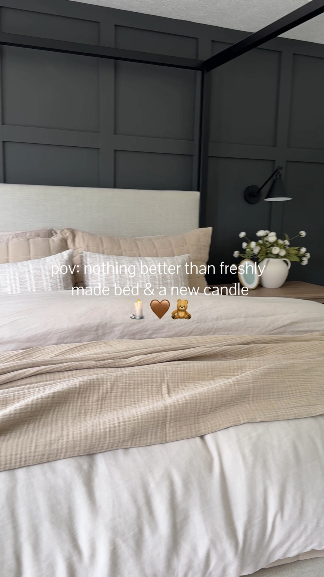 It doesn’t get more cozy than a freshly made bed & a new luxury candle 🕯️🧸   

I just received the best smelling candle (new favorite) and this Organic Airy Gauze Bed Blanket from my friends over at @onequince #QuincePartner 

We absolutely love their Bamboo Sheets and this Best Selling Organic Airy Gauze Box Quilt - in color Dune. Paired with the European Linen Duvet Cover and I cant wait to jump into bed 💤☁️ 



#LTKHome