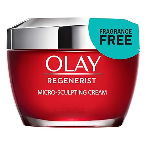 Olay Regenerist Micro-Sculpting Cream Face Moisturizer with Hyaluronic Acid & Niacinamide, Fragra... | Amazon (US)