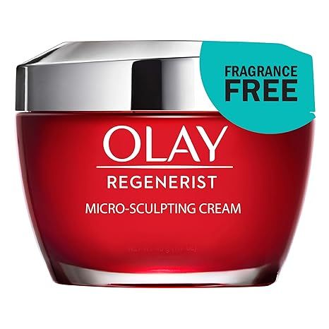 Olay Regenerist Micro-Sculpting Cream Face Moisturizer with Hyaluronic Acid & Niacinamide, Fragra... | Amazon (US)