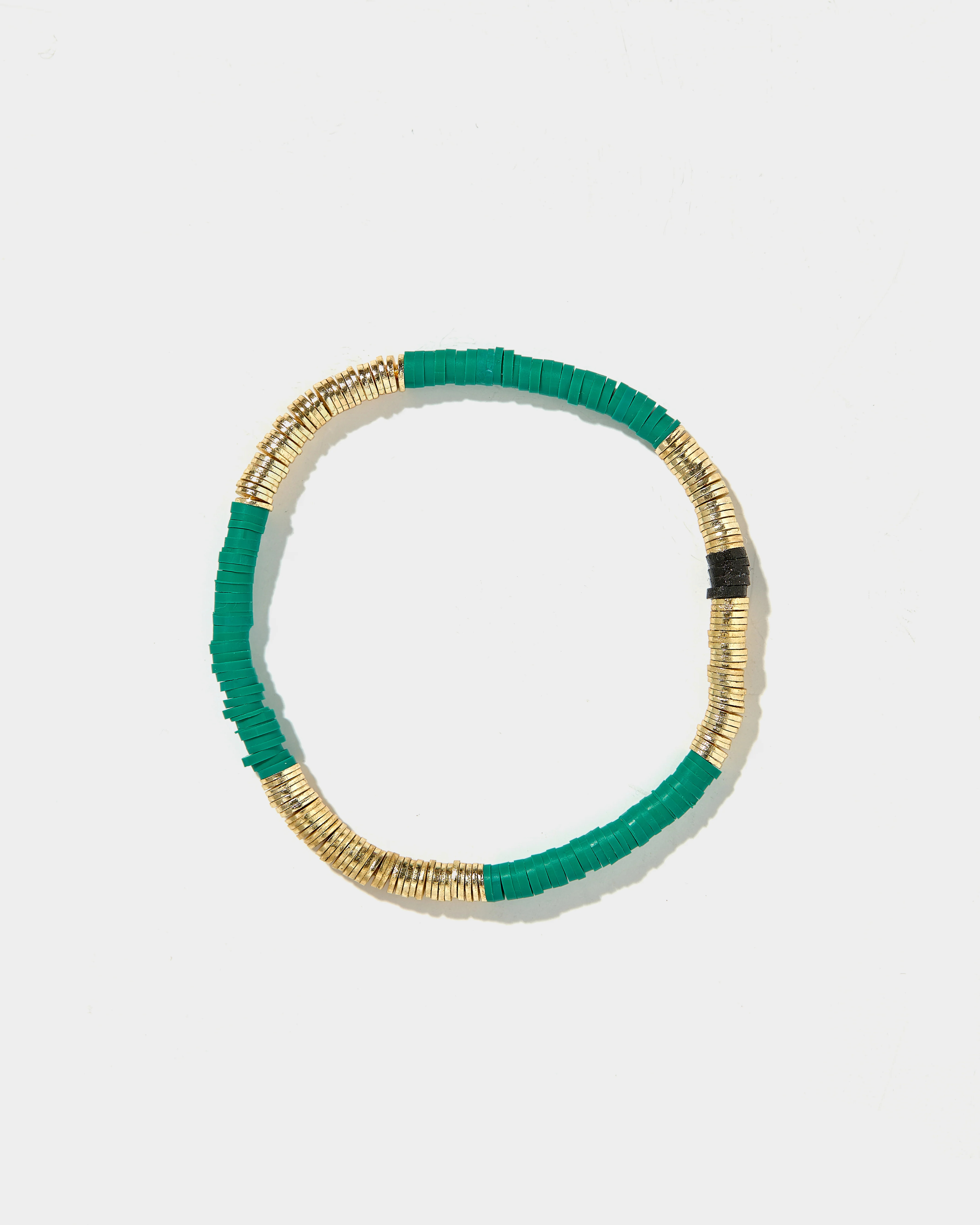 Palm Green Vinyl Bracelet 4mm | Allie + Bess