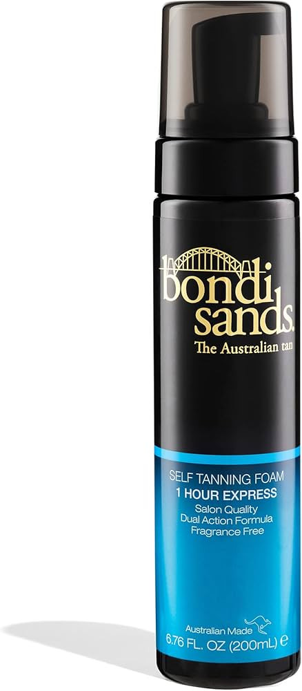 Bondi Sands Express Self Tanning Foam, Lightweight, Fragrance Free Self-Tanner for an Even, Strea... | Amazon (US)