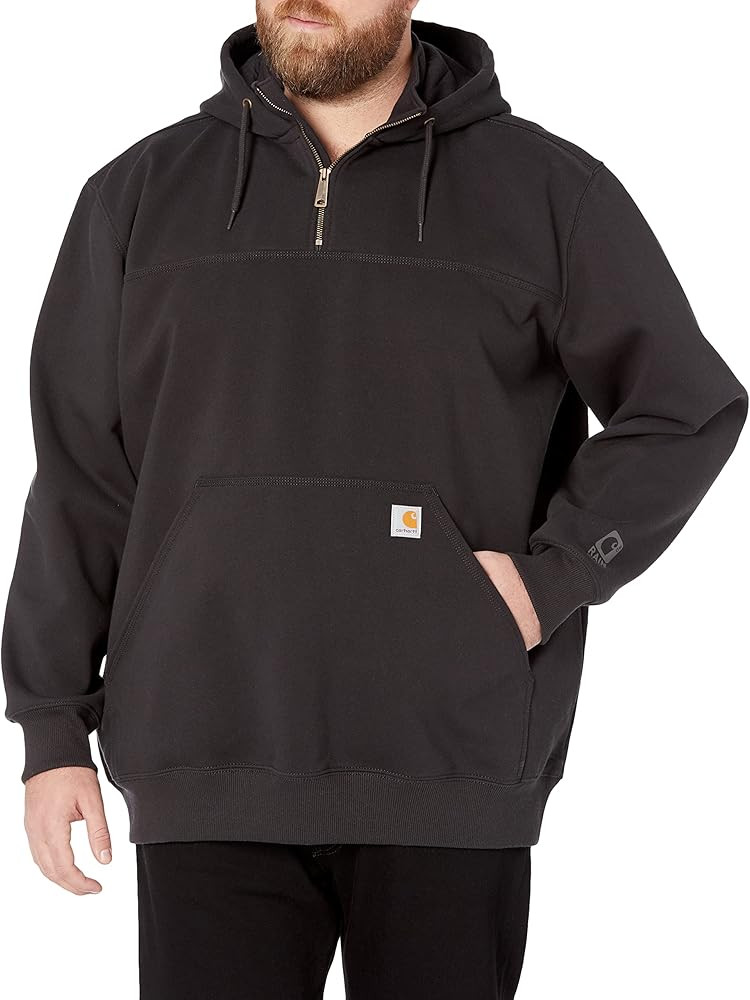 Carhartt Men's Rain Defender Loose Fit Heavyweight Quarter-Zip Sweatshirt | Amazon (US)
