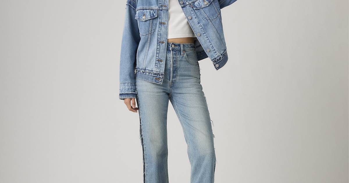 Ribcage Deconstructed Ankle Women's Jeans | Levi's US