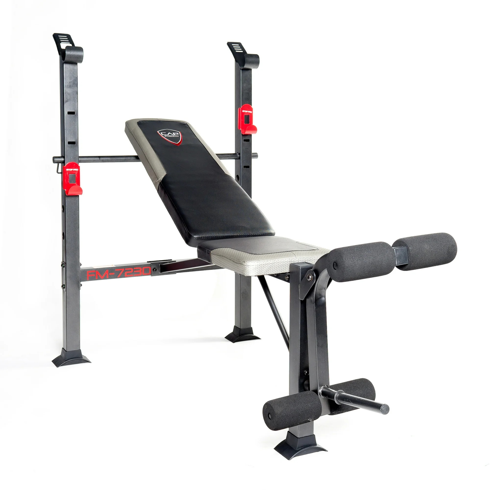 CAP Strength Standard Weight Bench with Leg Developer, 150lb upright weight capacity | Walmart (US)