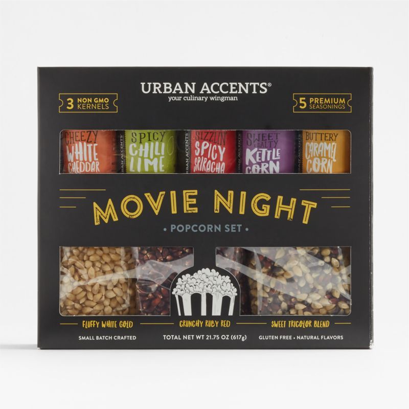 Movie Night Popcorn Kit + Reviews | Crate and Barrel | Crate & Barrel