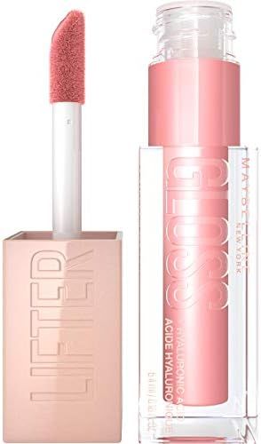 Maybelline Lifter Gloss, Hydrating Lip Gloss with Hyaluronic Acid, High Shine for Fuller Looking ... | Amazon (US)