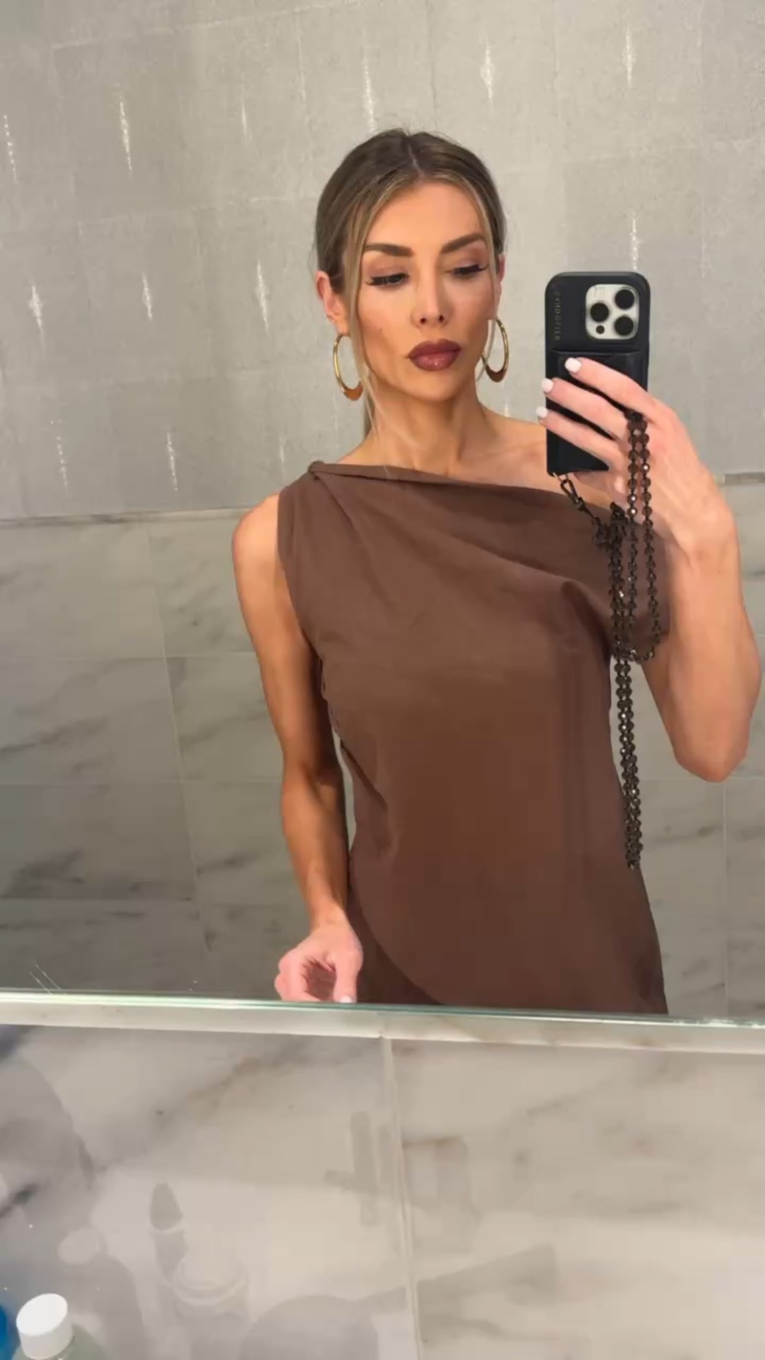 New lip combo alert 🚨 You know I’m always on the hunt for a great lip combo. I learned about this stain from an Allure interview with Renée Rapp and it’s a steal on Amazon. Linked the exact products and shades here. My two piece chocolate brown linen set is from Bronze Snake, found some similar ones. Linked my exact Milor gold hoops and some similar options. Loving chocolate brown for fall      

#LTKFindsUnder100 #LTKStyleTip #LTKBeauty