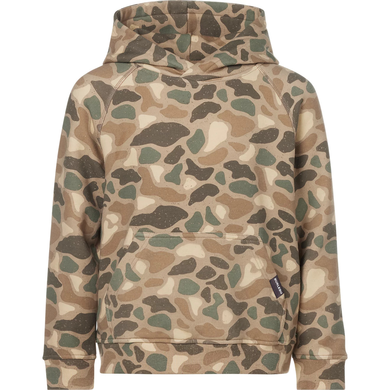 BURLEBO Boys' Pintail Camo Fleece Hoodie | Academy Sports + Outdoors