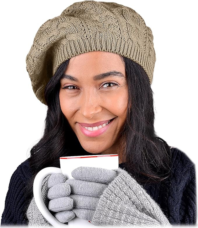 Nollia Soft Knit Solid Color Beanie, Chic, and Lightweight Crochet Knitted Style Beanie Hat for W... | Amazon (US)