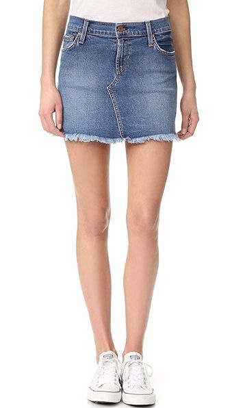 James Jeans Cutoff Miniskirt | Shopbop