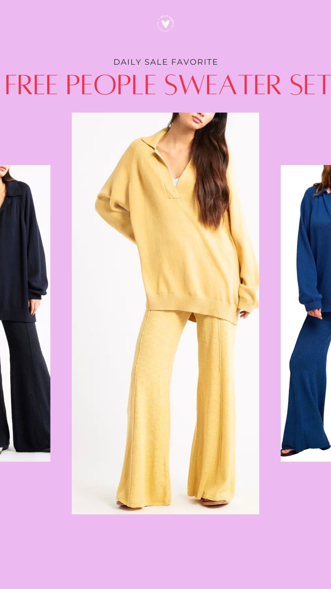 daily sale fav | free people sweater set 

#LTKSaleAlert