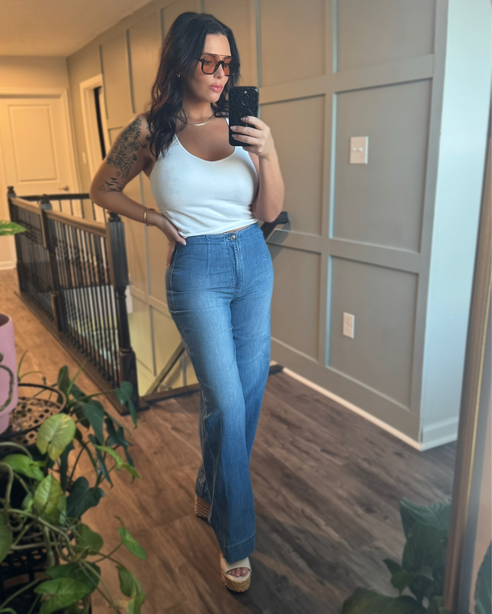 Simple retro mom look 🤌🏼

#LTKBeauty #LTKMidsize #LTKStyleTip