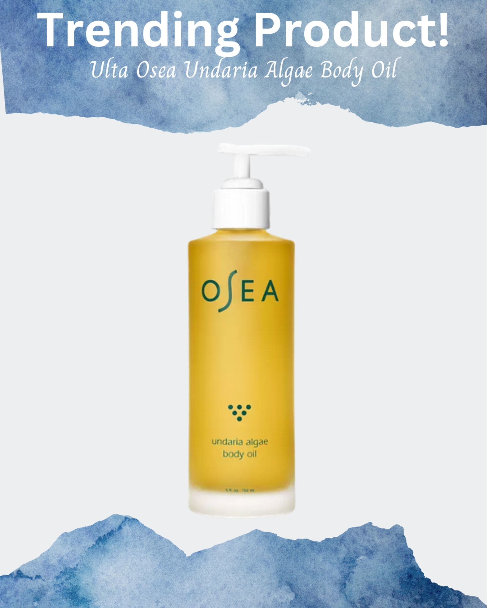 Check out this trending product OSEA undaria algae body oil at Ulta

Beauty, skincare, makeup

#LTKSeasonal #LTKFind #LTKbeauty