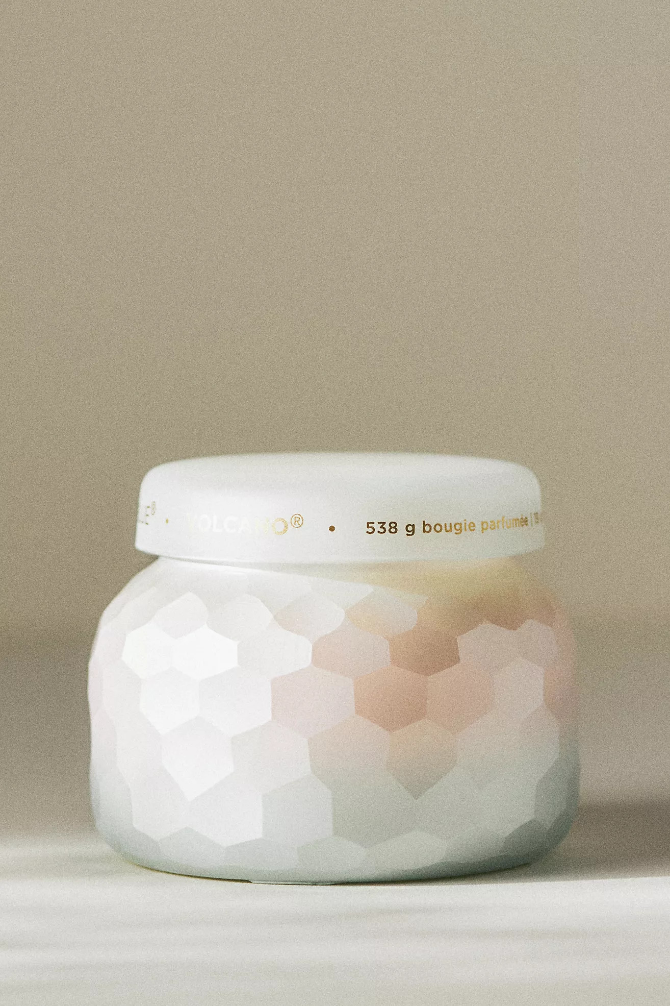 Capri Blue Volcano Pearl-Faceted Glass Candle | Anthropologie (US)