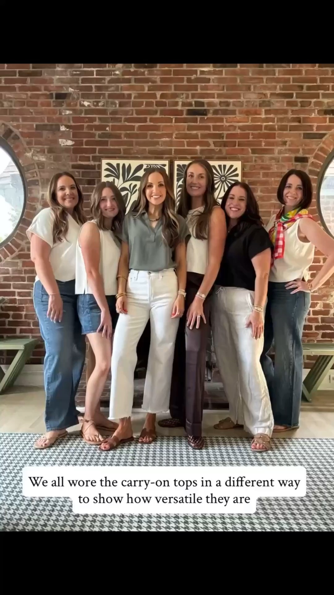@Spanx tops styled multiples ways in multiple body types