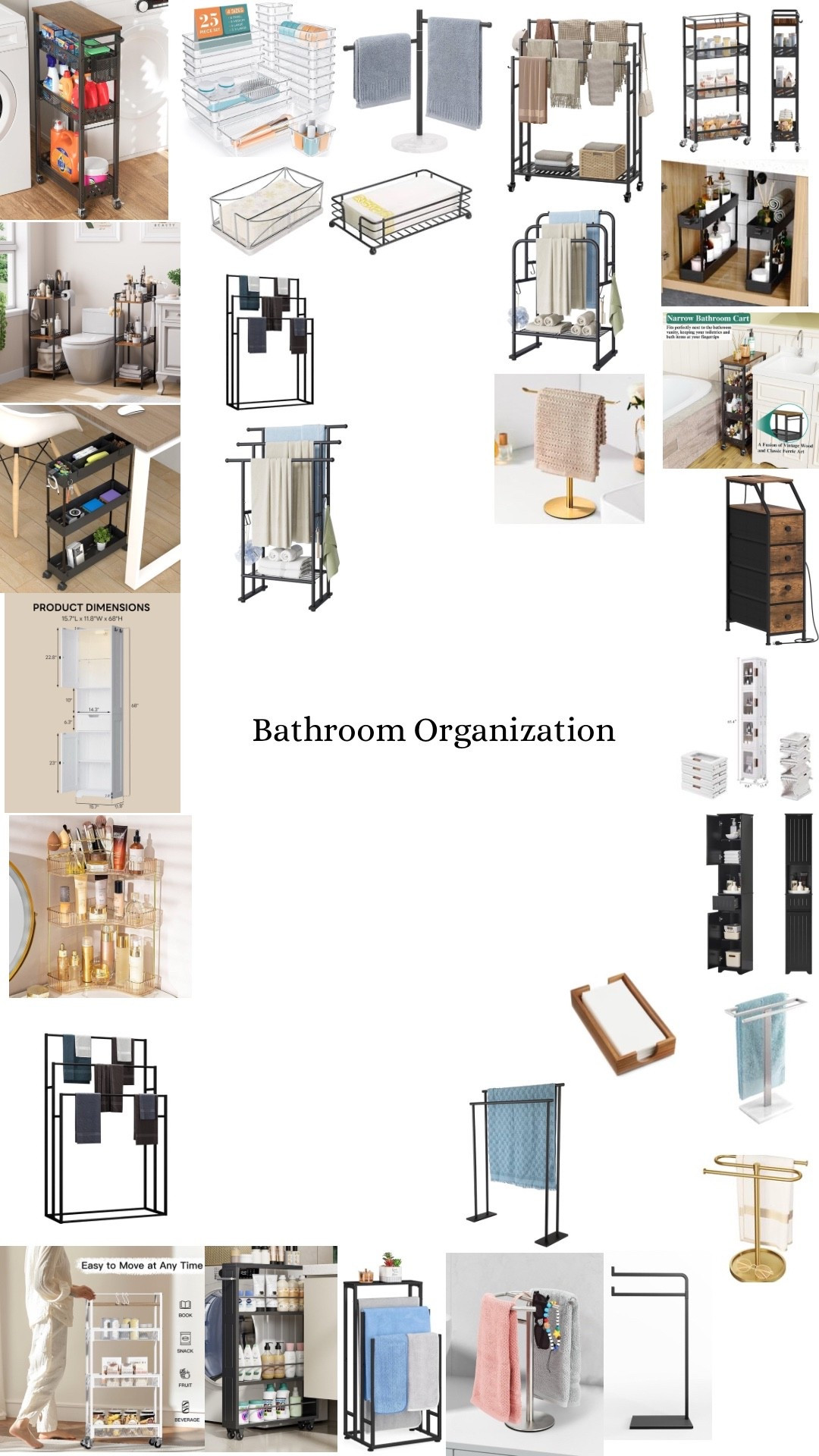 Organize your bathroom and keep it peaceful.

#LTKHome #LTKFamily #LTKU