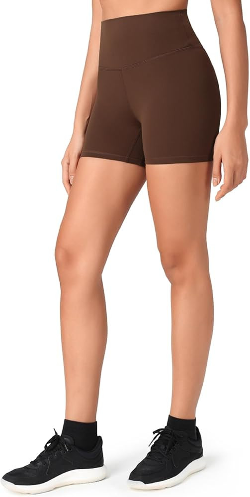 HeyNuts Essential/Workout Pro Biker Shorts for Women, High Waisted Workout Gym Compression Yoga S... | Amazon (US)
