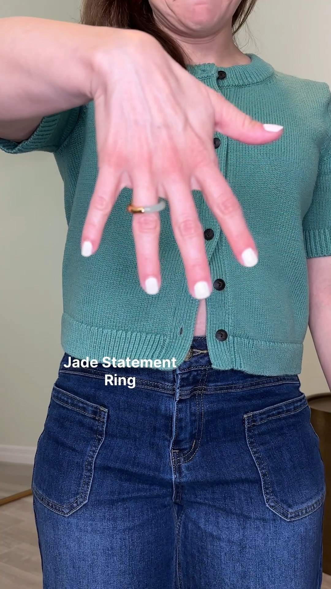 Jade Statement ring for gifting

#LTKGiftGuide #LTKPetite #LTKCyberWeek