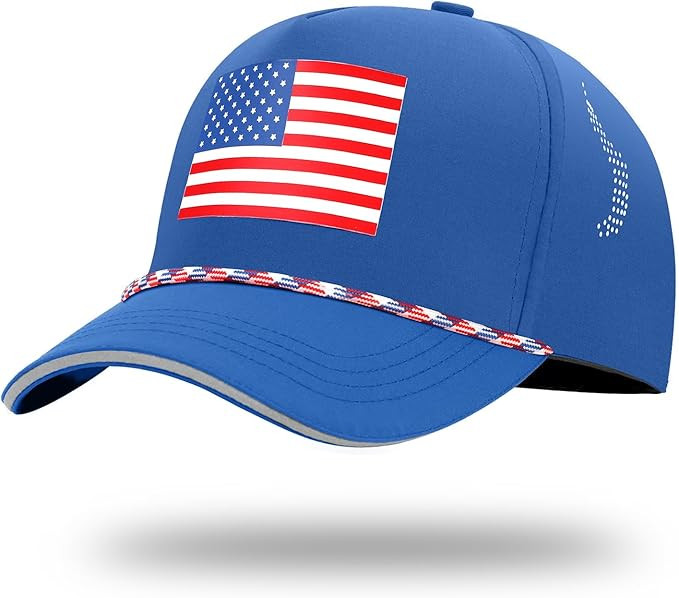 BROMZ Kids Youth American Flag Trucker Hat, 250th Anniversary USA Hat, Patriotic Snapback Basebal... | Amazon (US)