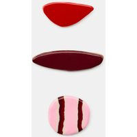 Zara - 3-Pack Resin Shape Brooches - Multicolored - M - Woman | Zara US