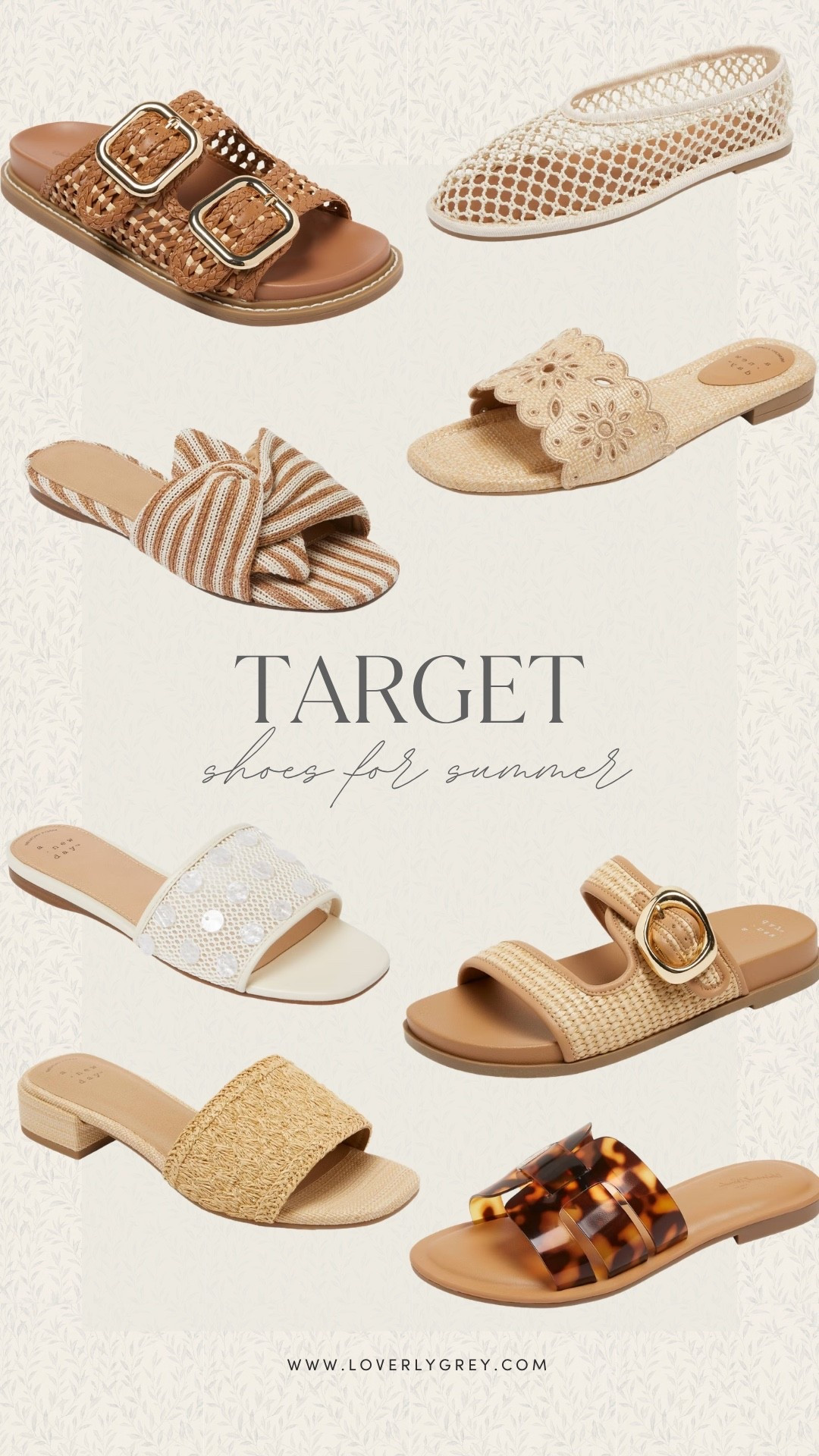 Target shoes for summer! So many cute flats and sandals that will help complete all your summer outfits! I especially love the small kitten heels, and sandals with the gold buckle!

#LTKgrwm #LTKdayinmylife #LTKSeasonal