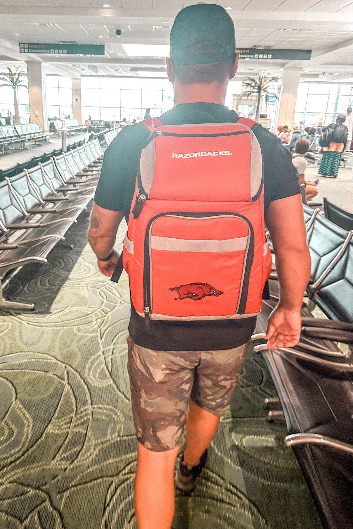 Hubs “carry on” aka backpack cooler. Genius! Find your team! #backpackcooler #sportsteam #carryon #menscarryonbag 

#LTKitbag #LTKGiftGuide #LTKtravel