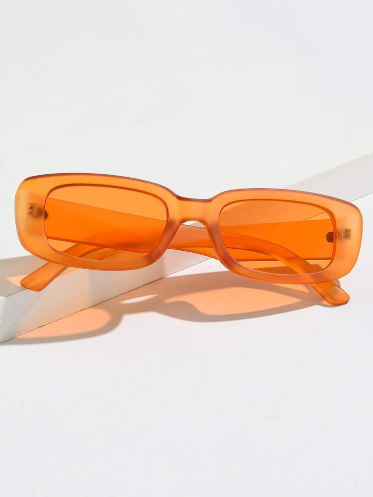 Studded Decor Rimless Sunglasses | SHEIN
