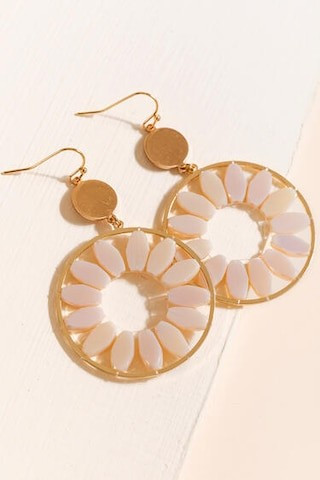 Leslie Multi Stone Chandelier Earrings - francesca's | Francesca's