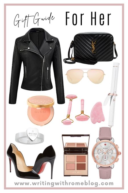 Holiday gift guide for her

Holiday gift list, gifts for her, Nordstrom finds, Nordstrom fashion, designer gifts, luxury gifts for her, levis faux leather jacket, ysl purse, quay Australia aviator mini sunglasses, t3 curling iron, michele watch, face roller, easy skincare, red bottoms, louboutin, Gucci, womens heart ring, womens jewelry, Gucci makeup, Charlotte tilbury makeup, neutral eyeshadow palette, holiday makeup looks, Christmas wish list

#ltkgiftguide #ltktravel #ltkunder100 #ltkshoecrush #ltkfamily 

#LTKstyletip #LTKHoliday #LTKGiftGuide