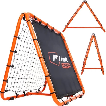 FLICK Soccer Dual Speed Rebounder - Adjustable Double Sided Soccer Rebounder, Soccer Training Equipment | Walmart (US)