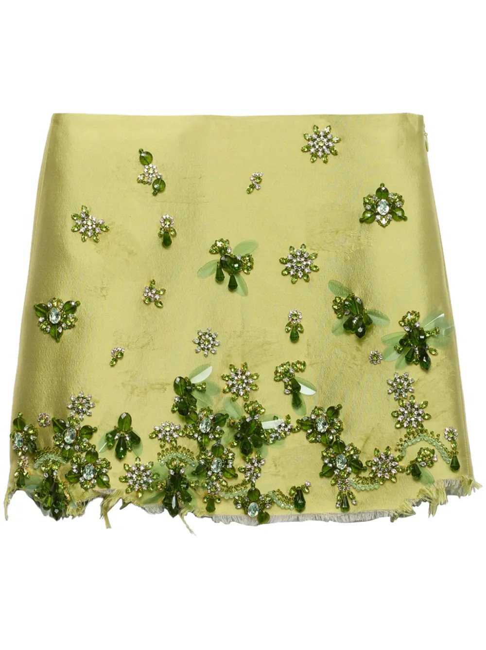 crystal-embellished mini skirt | Farfetch Global